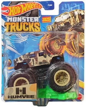 II HUMVEE Hummer 1:64 Hot Wheels Monster Trucks