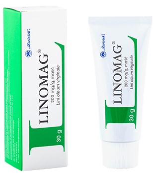 LINOMAG Maść ODPARZENIA ŁUSZCZYCA WYPRYSK 30 g