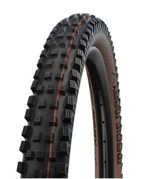 Opona 29x2.40 Schwalbe Magic Mary Super Gravity brąz bok