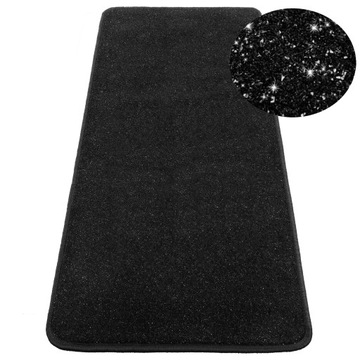 BŁYSZCZĄCY CHODNIK NA METRY GLAMOUR CZARNY 50 cm