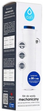ПОЛИПРОПИЛЕНОВЫЙ КАРТРИДЖ ДЛЯ ФИЛЬТРА ВОДЫ DAFI