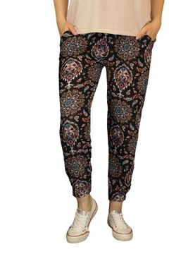 ЖЕНСКИЕ БРЮКИ-ШАРОВА АЛЛАДИН ТОНКИЕ БАМБУКОВЫЕ L/3XL