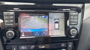 Nissan Qashqai II Crossover 1.2 DIG-T 115KM 2017 Nissan Qashqai Raty Automat kamery360 Navi Xenon Led Polskora Key les go G, zdjęcie 36