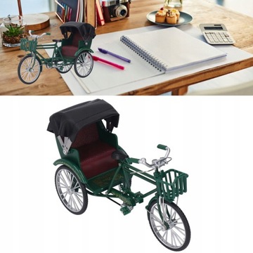 Модель рикши Ретро-дизайн Декоративный интересный