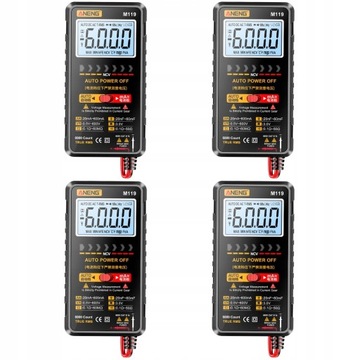 Smart Multimeter Digital Voltmeter 4 PCS