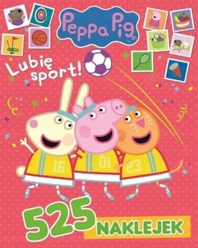 Peppa Pig 525 naklejek Bajkowy świat Peppy NAKLEJK