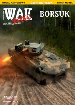 WAK 2/2023 Extra - Bojowy wóz piechoty Borsuk 1:25