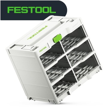 Подставка для систейнеров³ SYS3-RK/6 M 337-Set Festool 577816 + Систейнеры
