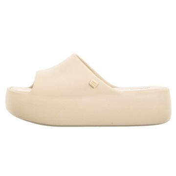 Buty Klapki Damskie Melissa Free Platform Slide AD 35859 Beige Beżowe