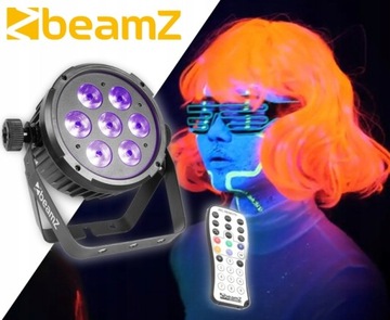 Mega FLAT PAR LED REFLECTOR RGBAW-UV DMX + пульт дистанционного управления