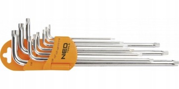 KLUCZE IMBUSOWE TORX 9 SZT. NEO 09-516