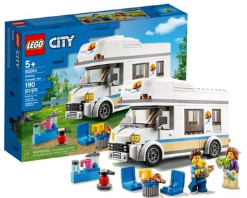 LEGO CITY 60283 WAKACYJNY KAMPER zestaw klocków dla dzieci +5 lat