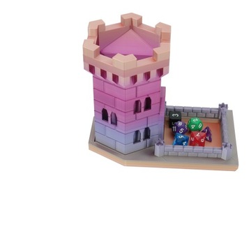 Шестиугольная башня из кубиков - Радужная конфета Dice Tower