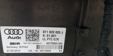 AUDI A4 B8 A5 Q5 RADIÁTOR KOMPLETNÍ 8T1820005J