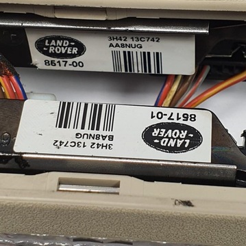 LAMPA OSVĚTLENÍ INTERIÉR RANGE ROVER III L322