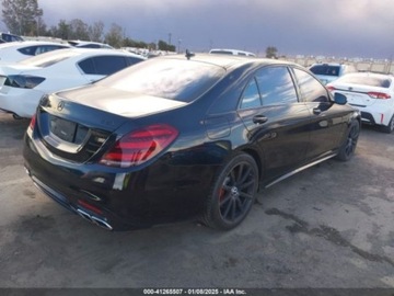 Mercedes Klasa S W222 2018 Mercedes-Benz Klasa S Amg S 63 4Matic 2018 4.0 Benzyna 603KM, zdjęcie 4