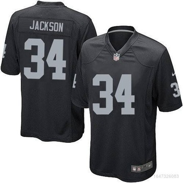 T-shirt z koszulką Las Vegas Raiders nr 34 Koszulka Bo Jackson Legend