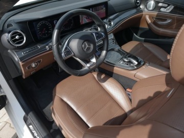 Mercedes Klasa E W213 Limuzyna AMG 3.0 AMG 43 401KM 2017 Mercedes E43 AMG 401 4m Burmaster Pamięć AirMatic Panorama Designo 20" Blis, zdjęcie 12