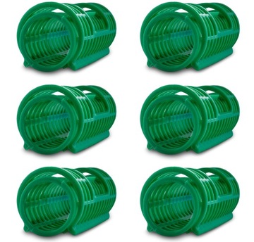 ZATRZASKOWE WAŁKI DO WŁOSÓW LOKÓW NASADOWE 23mm