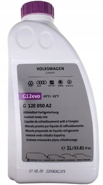 Oryginał gotowy płyn chłodniczy G12 EVO VAG