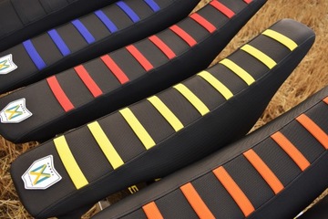 MXHAPPY POKROWIEC POSZYCIE SIEDZENIA KTM EXC 17-19 SX SXF 16-18 pomar. pasy