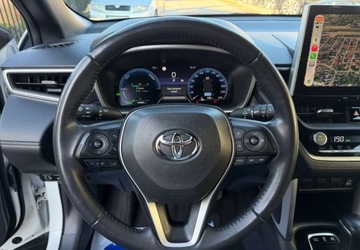 Toyota Corolla Cross 2.0 Hybrid Dynamic Force 197KM 2023 Toyota Corolla Cross 1WL ASO Salon PL FV23 Kamera CarPlay AndroidAuto Akty, zdjęcie 23