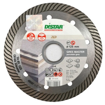 DISTAR TARCZA DIAMENTOWA GRES MASTER 115MM