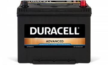 Akumulator Duracell Advanced DA70 12V 70Ah 650A