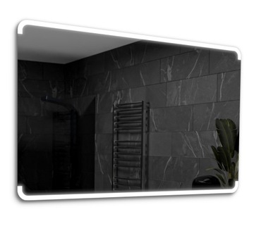 Lustro Podświetlane Led 110x90cm Assen Łazienkowe