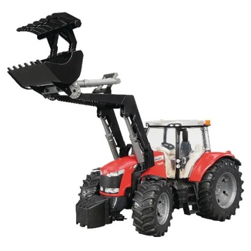 Bruder Ciągnik Massey Ferguson z ładowaczem 03047