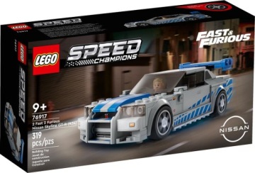 KLOCKI LEGO SPEED CHAMPIONS 76917 AUTO NISSAN SKYLINE GT-R R34 AUTA PREZENT