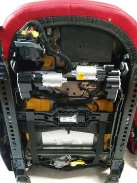 CHEVROLET CORVETTE C7 3LT SEDADLO SEDADLA KOMPLET KŮŽE + ULOŽENÍ VZDUCHOVÉ