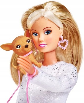 КУКЛА ШТЕФФИ С МИЛОЙ СОБАКОЙ 573-3508