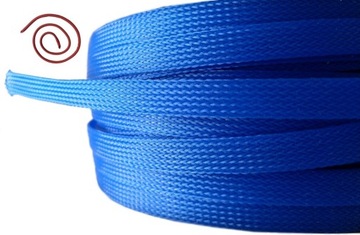 OPLOT NA KABLE POLIESTER 8-16mm osłona NIEBIESKI 1m