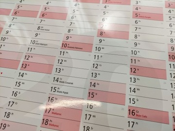 Планировщик А1 Календарь на 2025 год 84х59 стираемый на самоклеющейся основе