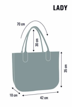 Комплект сумка Bertoni Lady XL Barcelona + органайзер