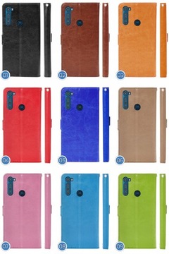 ВИНТАЖНЫЙ ЧЕХОЛ ДЛЯ КНИГИ ЦВЕТ СТЕКЛЯННЫЙ БУМАЖНИК для Motorola One Fusion Plus+