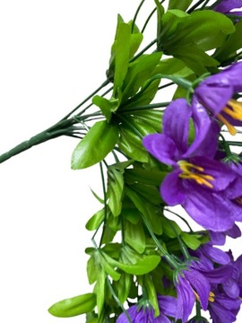 Искусственные цветы Цветочная гирлянда Розовый висячий искусственный плющ Surfinia