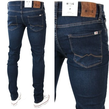 MUSTANG FRISCO SKINNY TAPERED SLIM SPODNIE JEANS _ W32 L32