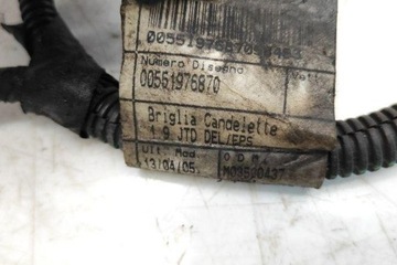 PŘÍVODY SVÍČEK ŽHAVÍCÍCH SUZUKI SX4 SEDAN (GY) 00551976870 1.91L GASOLINE