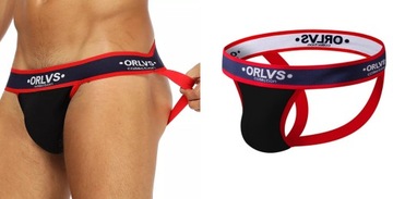 Stringi slipy męskie typu jockstrap g-string L-XL