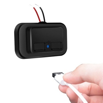 Podwójne gniazdo ładowarki samochodowej USB 12V/