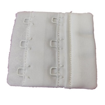 Удлинительное крепление к бюстгальтеру 3 белых