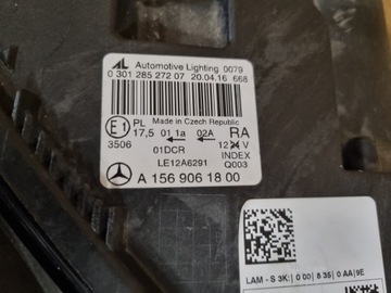 SVĚTLO PRAVÁ MERCEDES GLA X156 156 BIXENON LED 1569061800