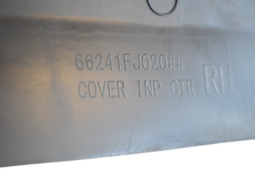 SUBARU XV KONZOLA STŘEDNÍ  PRAVÁ 2.0 D 2013 RHD