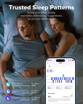 Умные часы с пульсометром aeac, GPS, 1,69 дюйма, синие