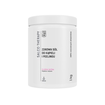 Zdrowa Sól do kąpieli bocheńska SALCO THERAPY Gładka Skóra 1kg