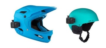 Набор из 6 креплений GoPro: 3 изогнутых + 3 плоских крепления