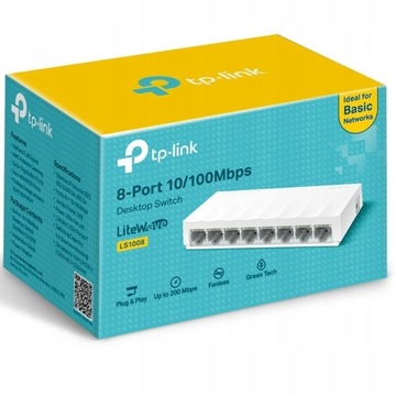 Коммутатор TP-LINK TL-LS1008
