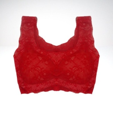 1xTOP DAMSKI S CZERWONY